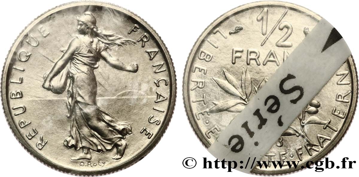 1/2 franc Semeuse 1973 Pessac F.198/12 MS 