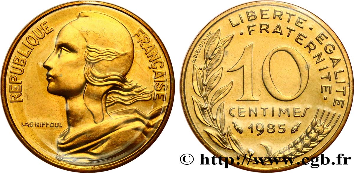 10 centimes Marianne 1985 Pessac F.144/25 FDC 