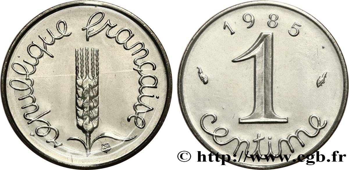 1 centime Épi 1985 Pessac F.106/42 FDC 