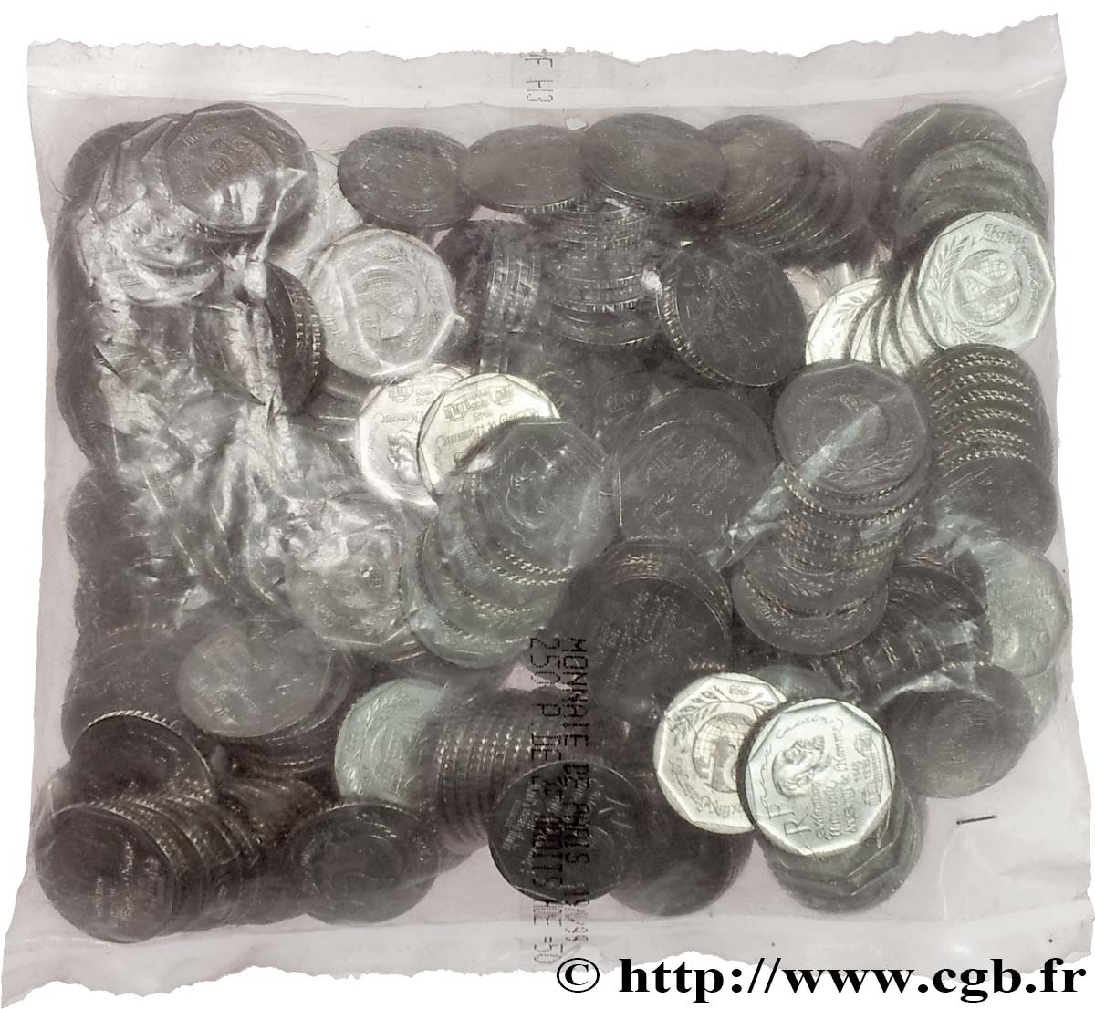 Sachet de 250 pièces de 2 francs René Cassin 1998  F.276/2 VZ+/fST 