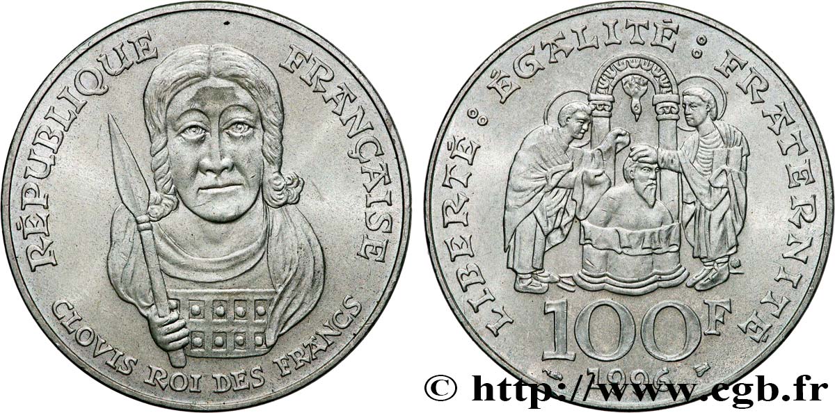 100 francs Clovis 1996  F.464/2 EBC 