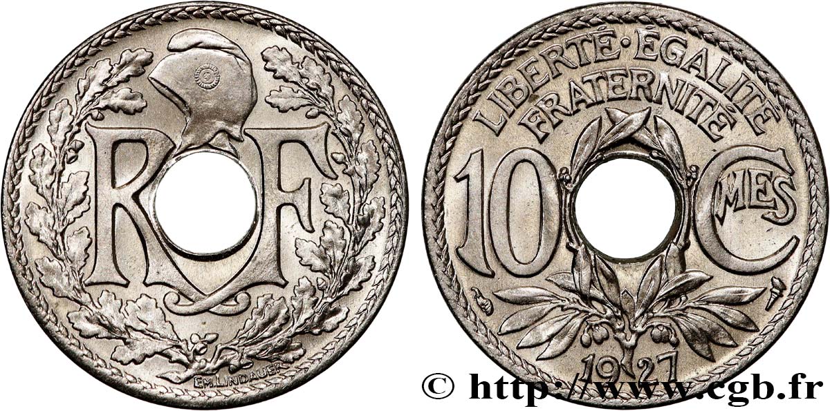 10 centimes Lindauer 1927  F.138/14 FDC65 