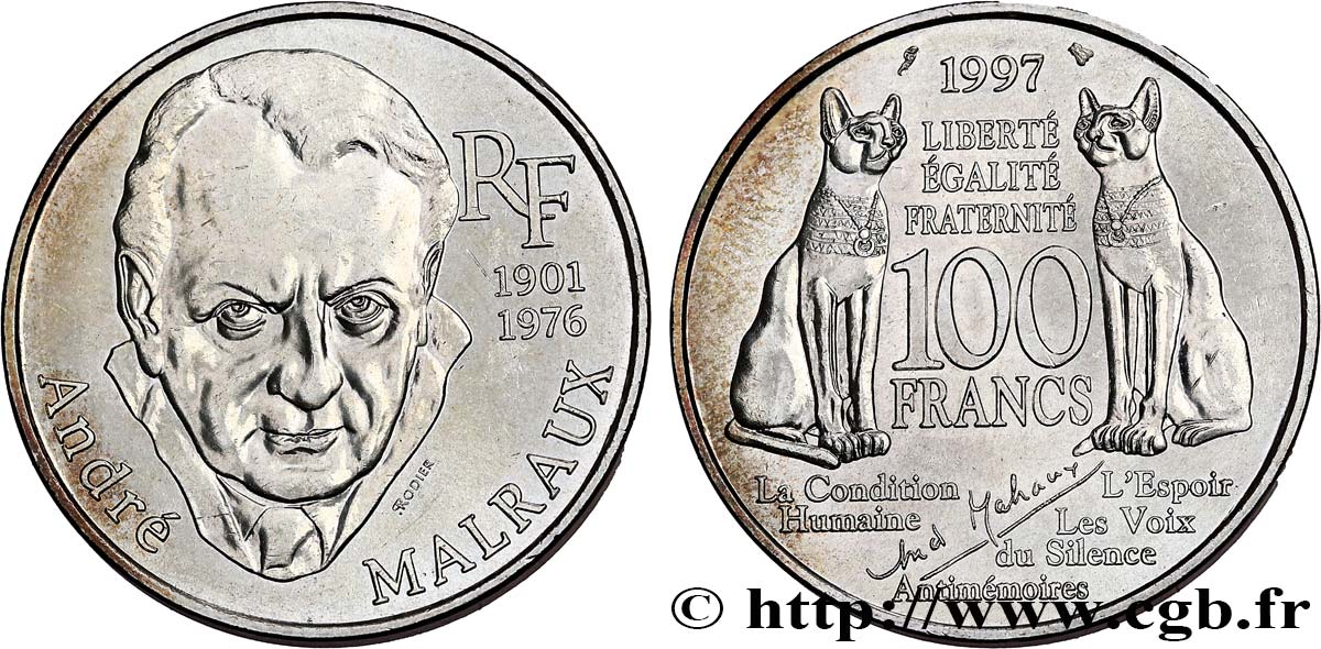 100 francs Malraux 1997  F.465/2 SUP+ 