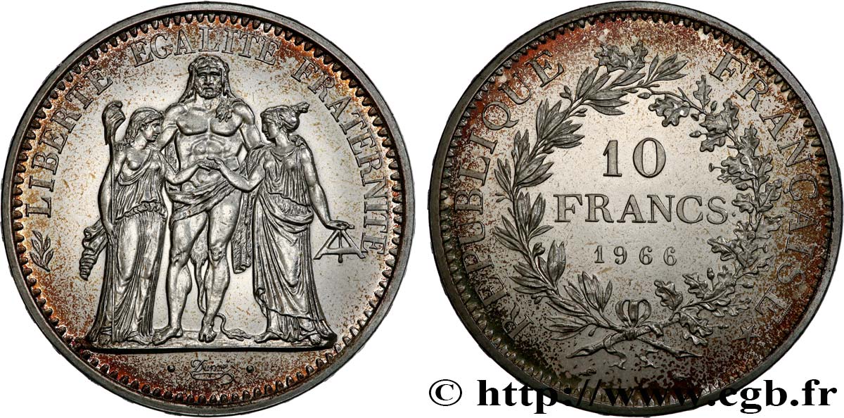 10 francs Hercule 1966  F.364/4 ST 
