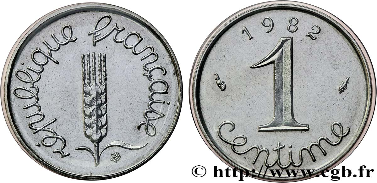 1 centime Épi 1982 Pessac F.106/39 FDC 