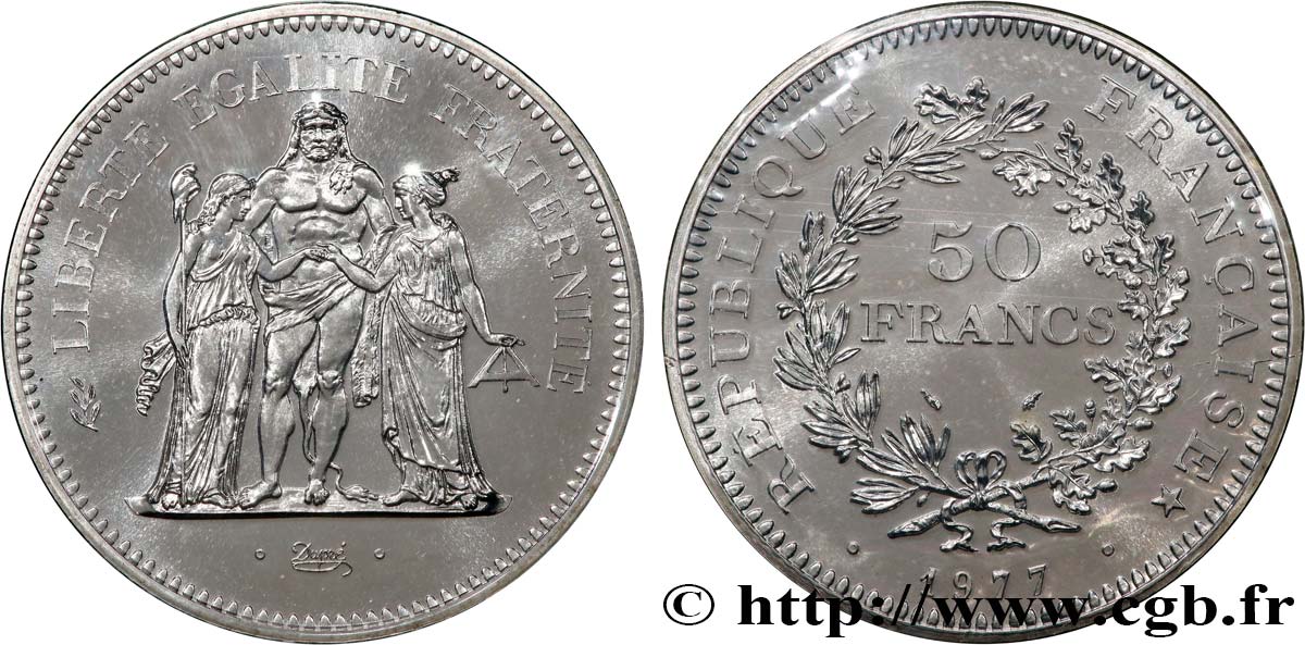 50 francs Hercule 1977  F.427/5 MS 