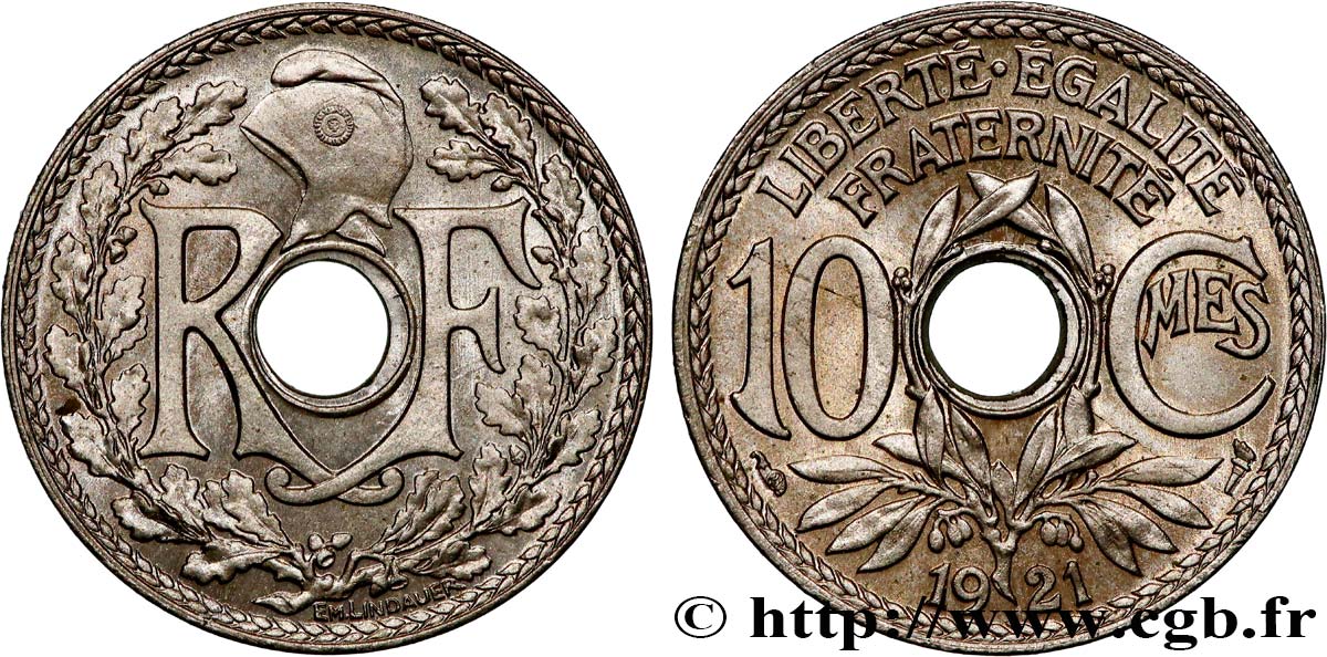 10 centimes Lindauer 1921  F.138/5 MS 