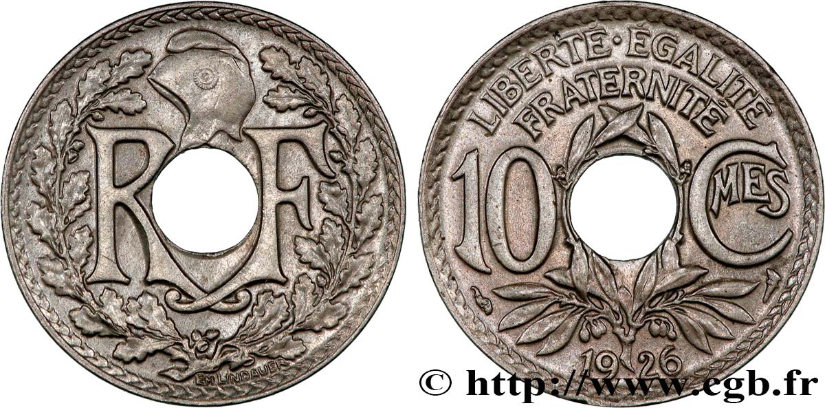 10 centimes Lindauer 1926  F.138/13 MS60 