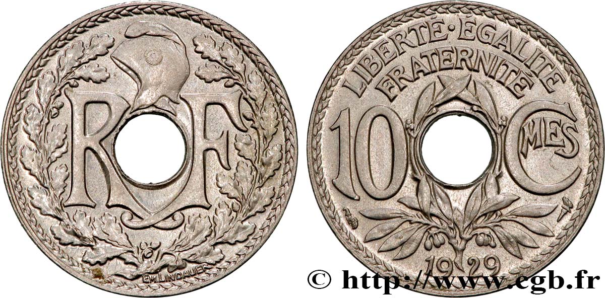 10 centimes Lindauer 1929  F.138/16 AU58 