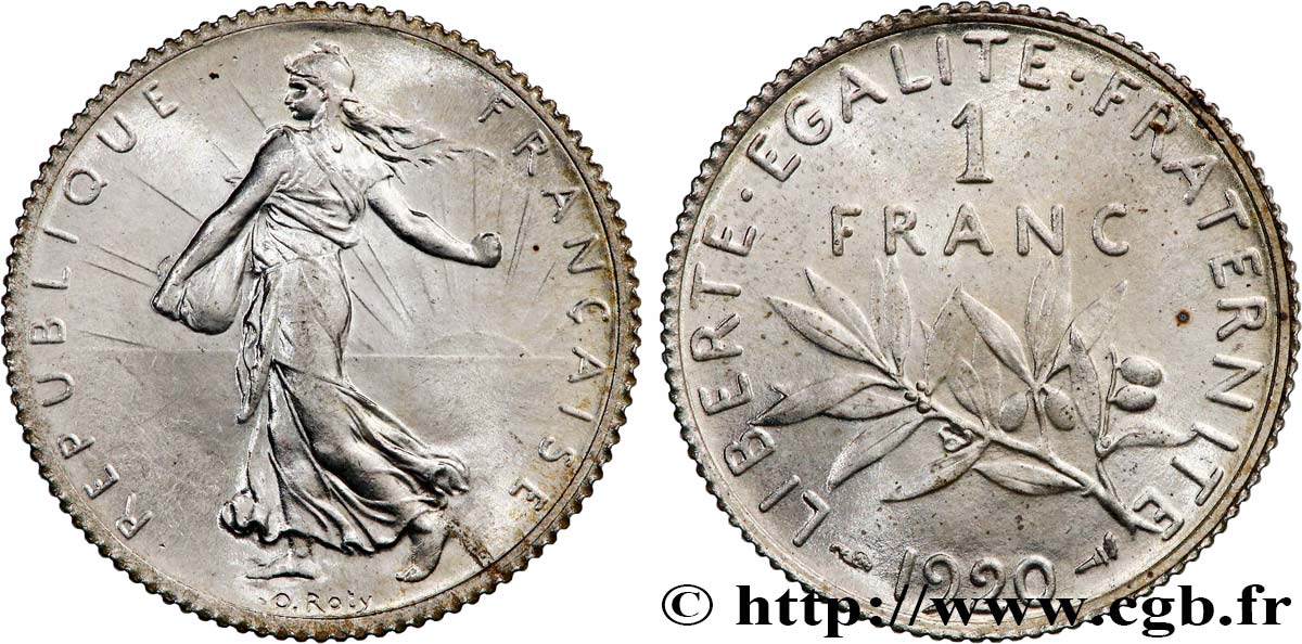 1 franc Semeuse 1920 Paris F.217/26 SC63 