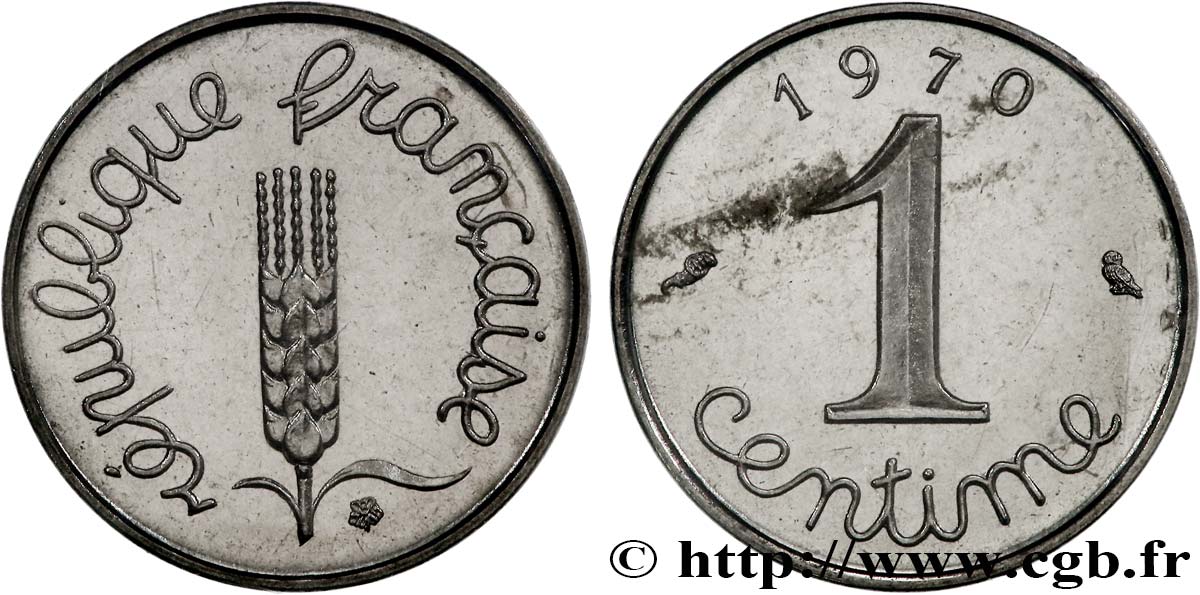 1 centime Épi 1970 Paris F.106/19 MS 