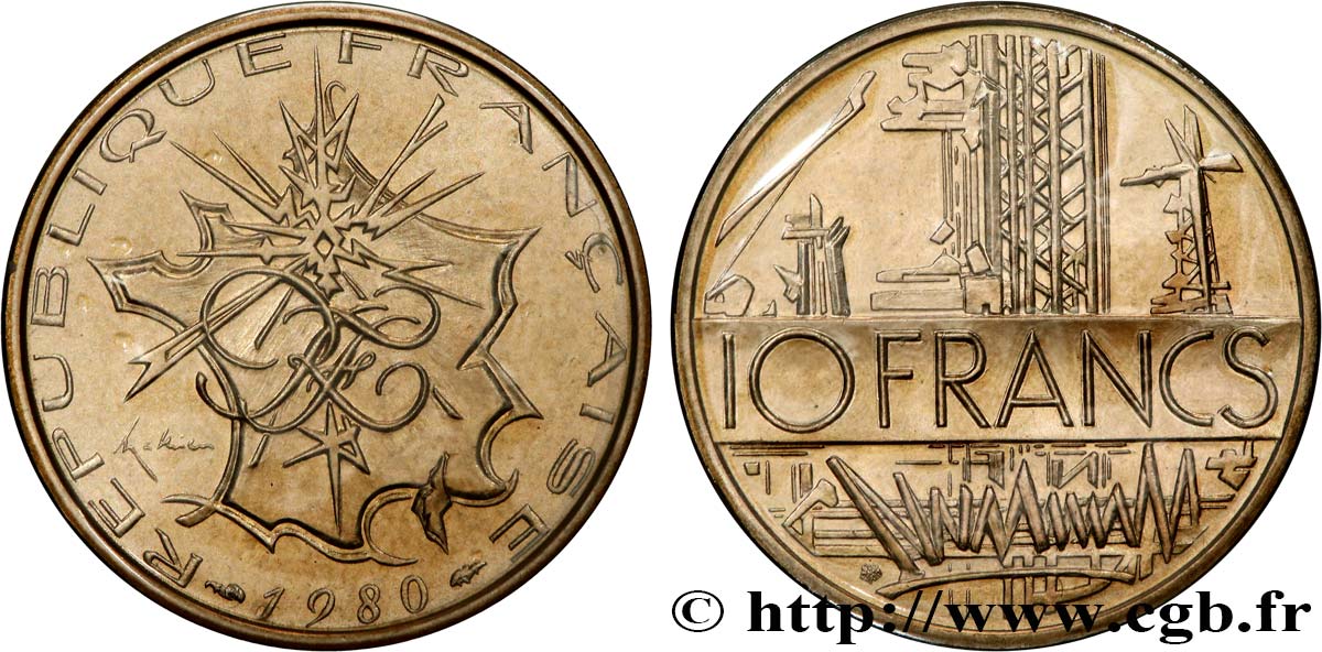 10 francs Mathieu 1980  F.365/8 ST 