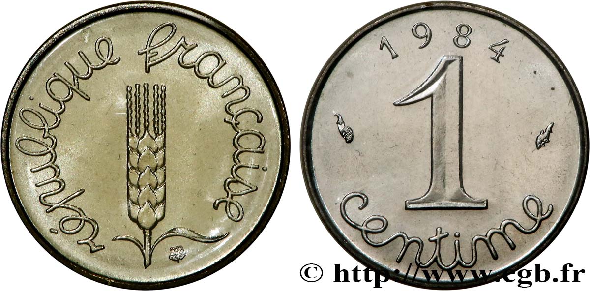 1 centime Épi 1984 Pessac F.106/41 FDC 