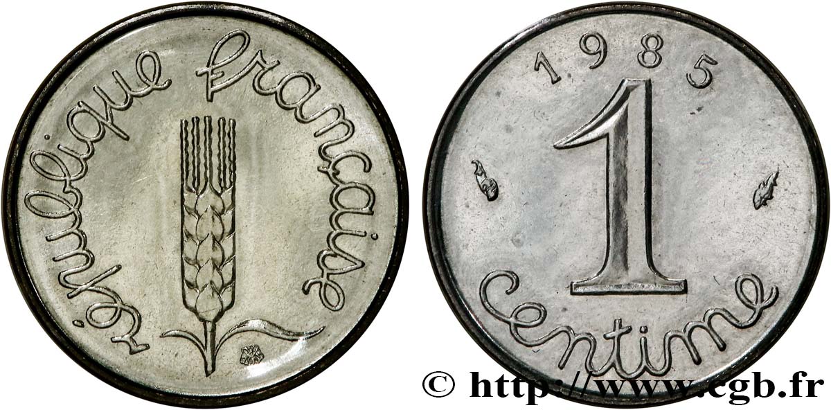 1 centime Épi 1985 Pessac F.106/42 MS 