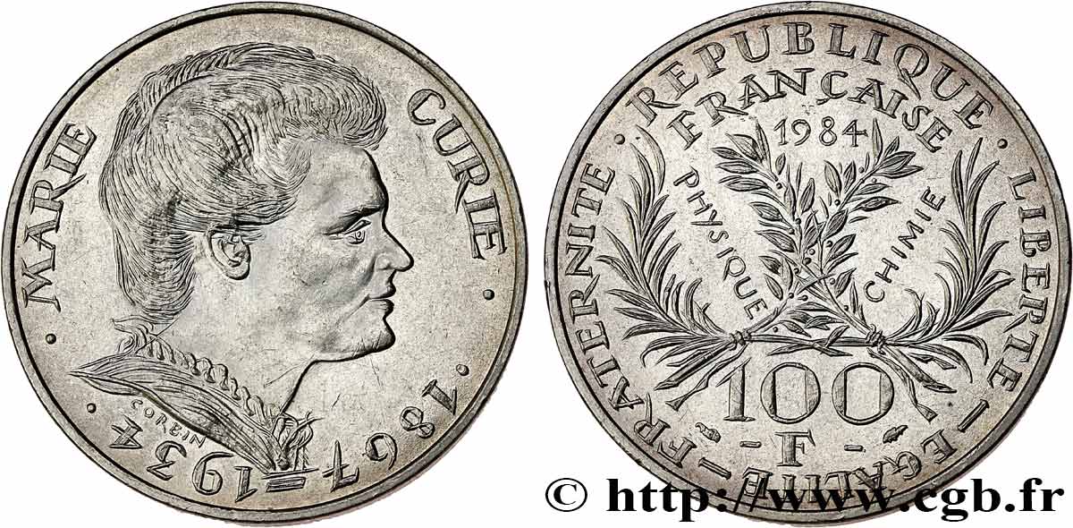100 francs Marie Curie 1984  F.452/2 SUP 