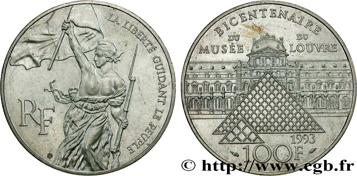 100 francs Liberté guidant le peuple 1993  F.461/2 SUP 