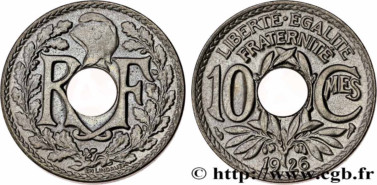 10 centimes Lindauer 1926  F.138/13 MS63 