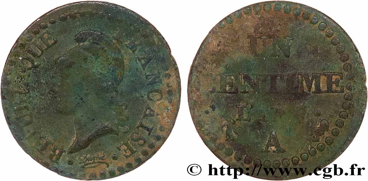 Un centime Dupré 1799 Paris F.100/22 TB 