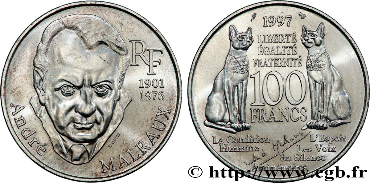 100 francs Malraux 1997  F.465/2 VZ 