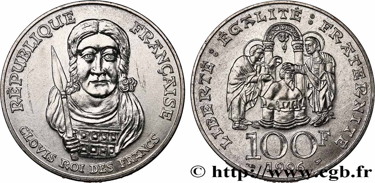100 francs Clovis 1996  F.464/2 SUP 