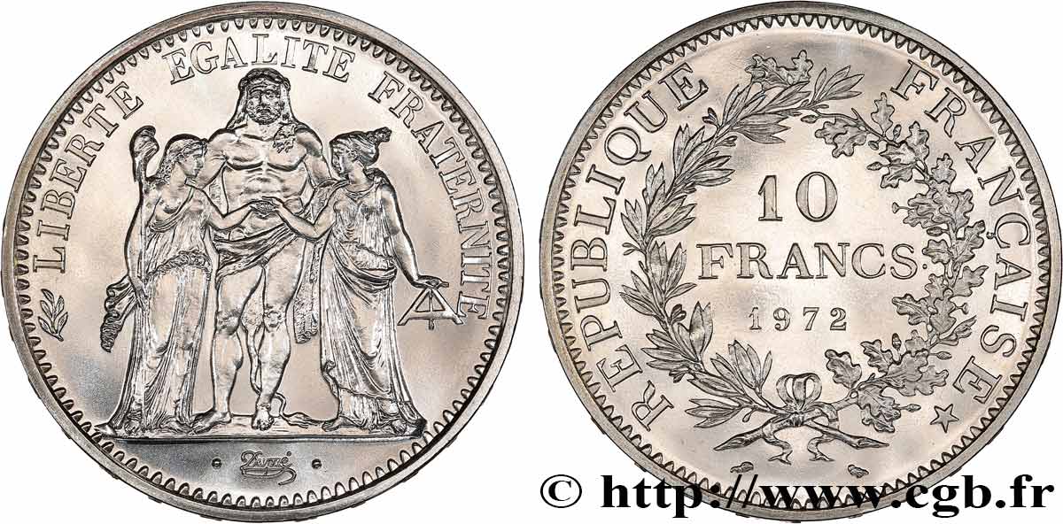 10 francs Hercule 1972  F.364/11 ST 