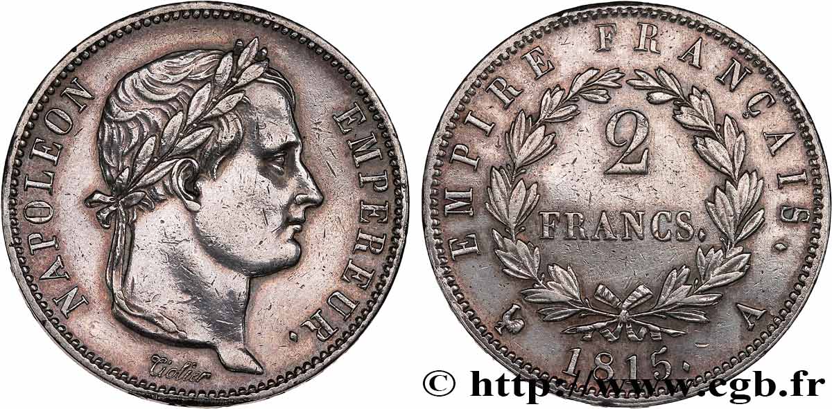 2 francs Cent-Jours 1815 Paris F.256/1 BB 