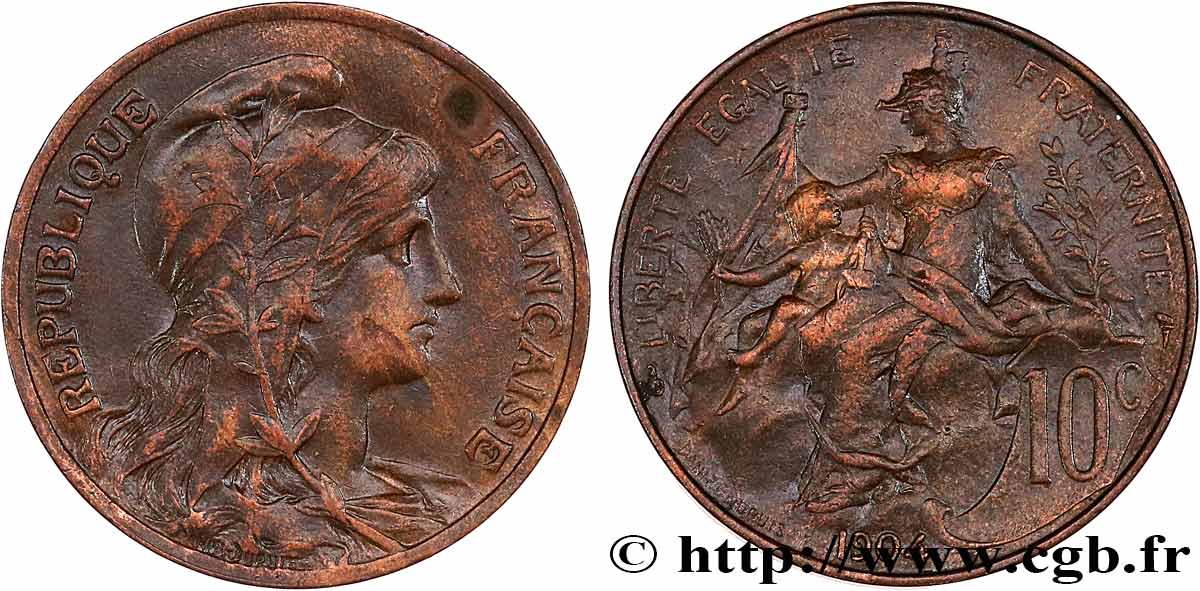 10 centimes Daniel-Dupuis 1904  F.136/13 BC35 