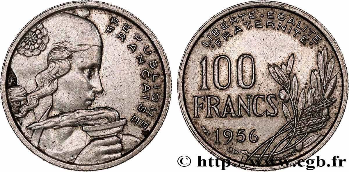 100 francs Cochet 1956  F.450/8 BB 