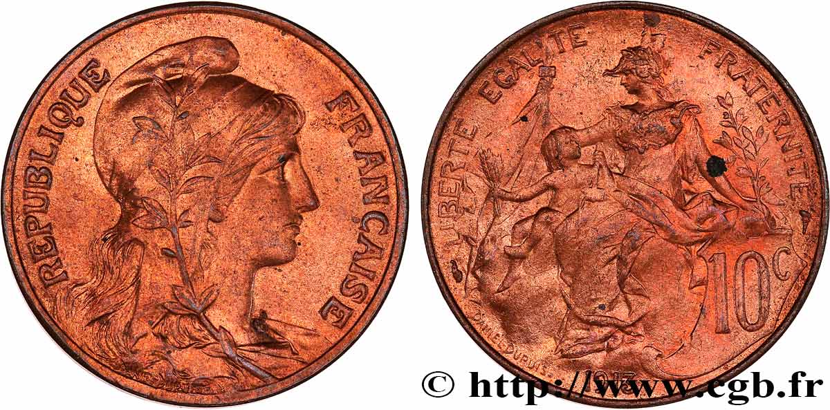 10 centimes Daniel-Dupuis 1913  F.136/22 SC64 