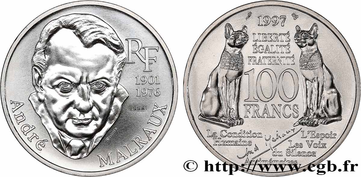 Essai de 100 francs Malraux 1997 Paris F.465/1 ST 
