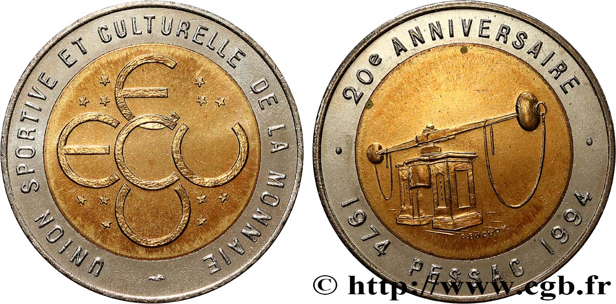2 Écu 1994 Pessac  fST 