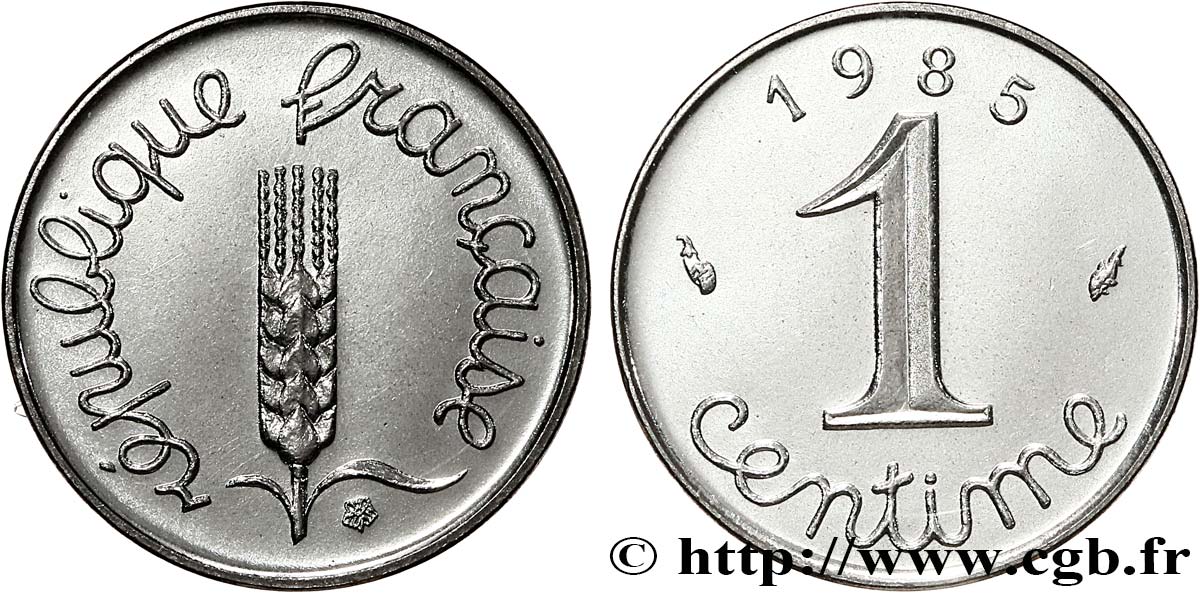 1 centime Épi 1985 Pessac F.106/42 FDC65 