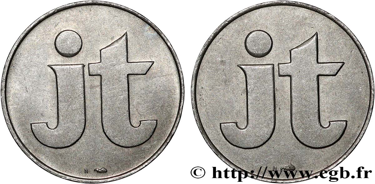 Jeton JT n.d. Paris GEM.266 var. SUP 