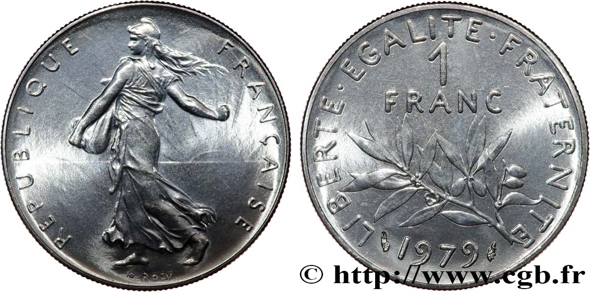 1 franc Semeuse, nickel 1979 Pessac F.226/24 MS 