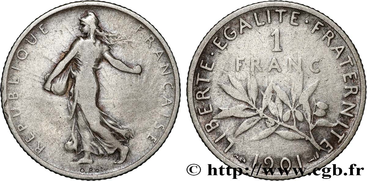 1 franc Semeuse 1901  F.217/6 RC 