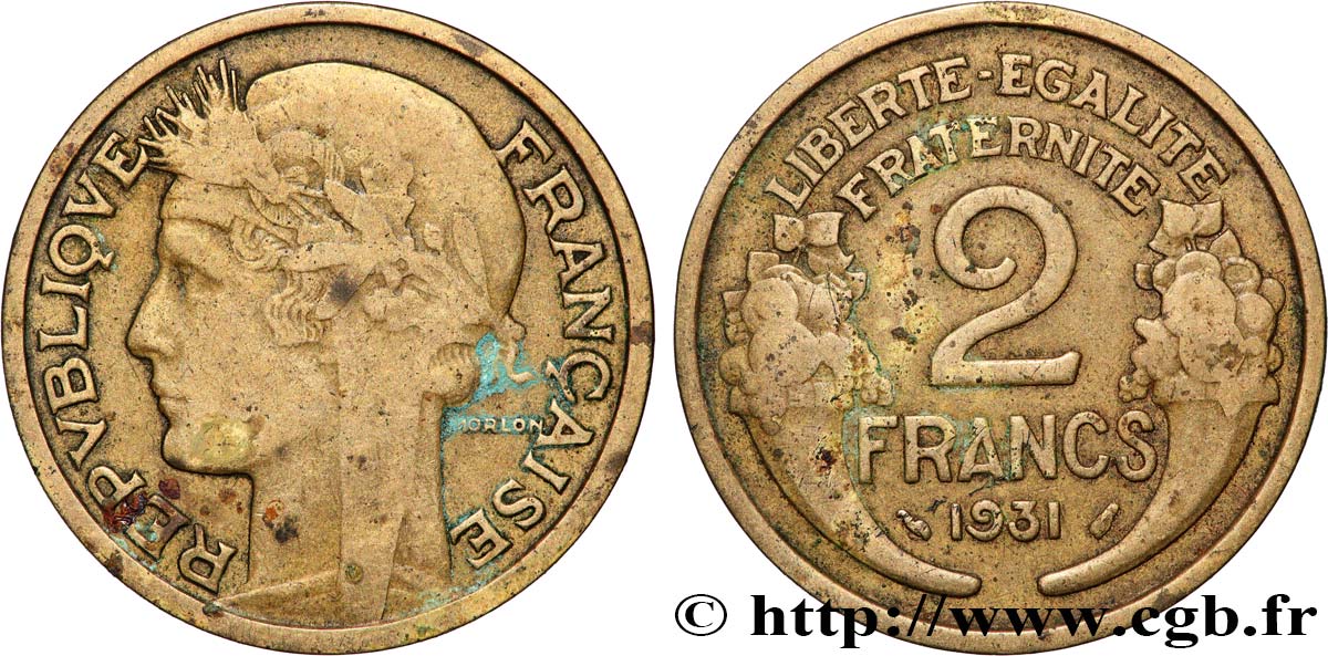 2 francs Morlon 1931  F.268/2 F 