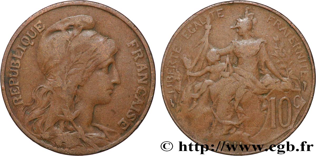 10 centimes Daniel-Dupuis 1911  F.136/20 BC35 