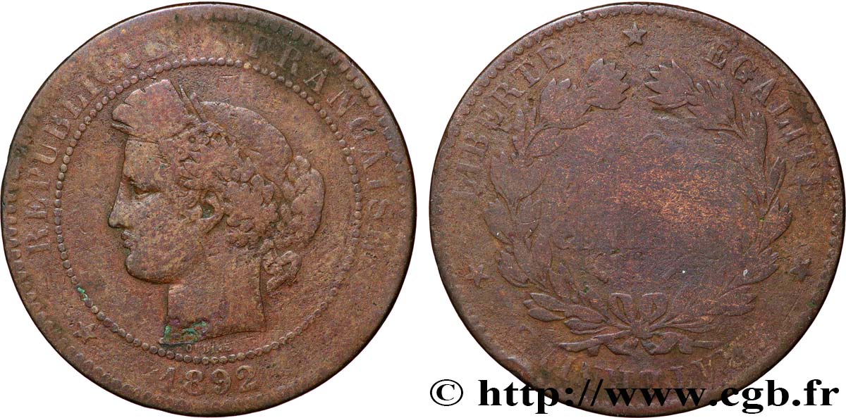 10 centimes Cérès 1892 Paris F.135/37 B10 