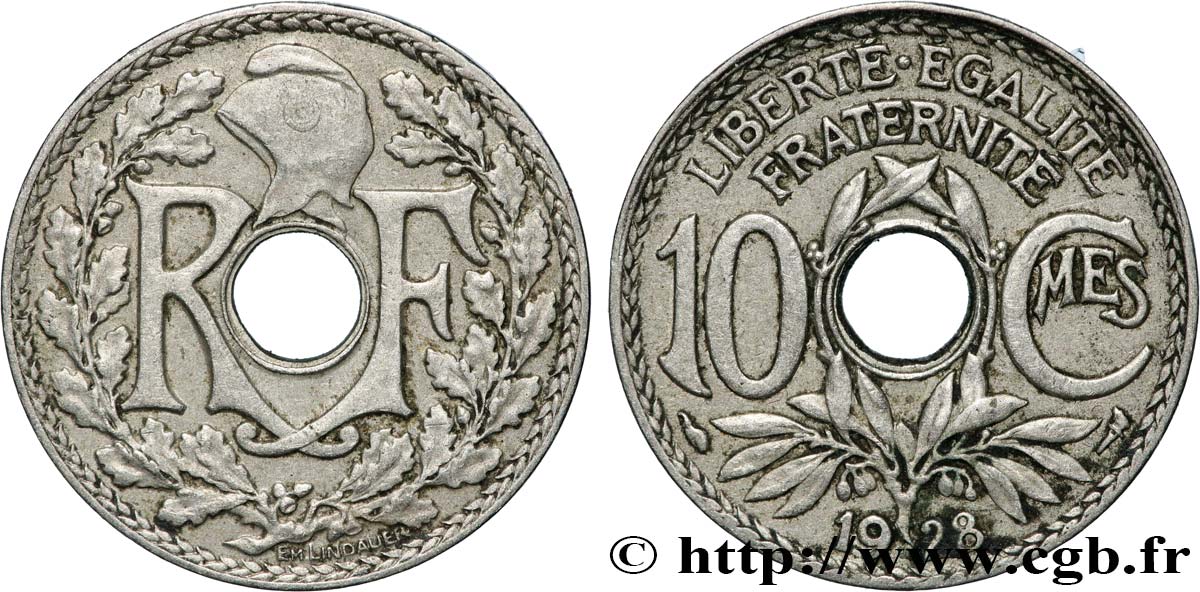 10 centimes Lindauer 1928  F.138/15 VF 