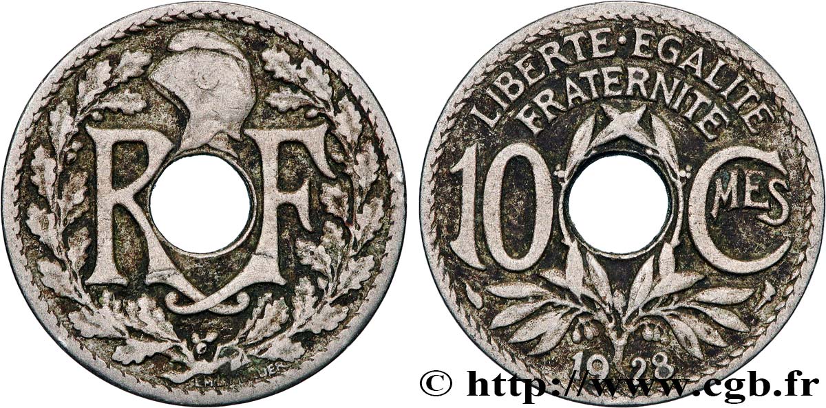 10 centimes Lindauer 1928  F.138/15 VF 