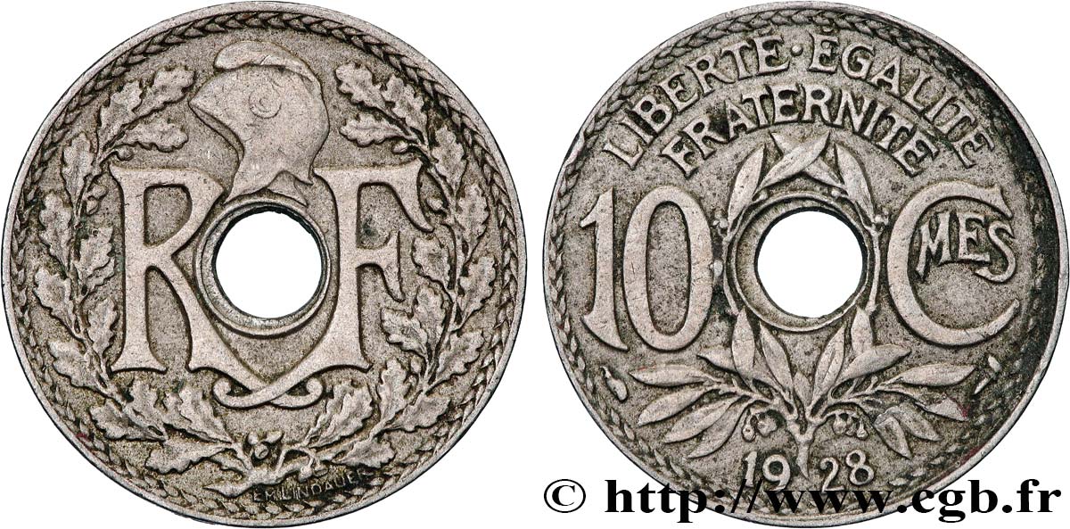10 centimes Lindauer 1928  F.138/15 TB 