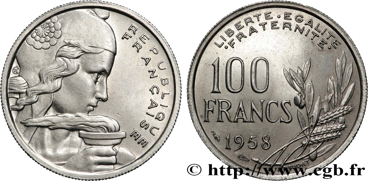 100 francs Cochet           1958  F.450/12 MS 