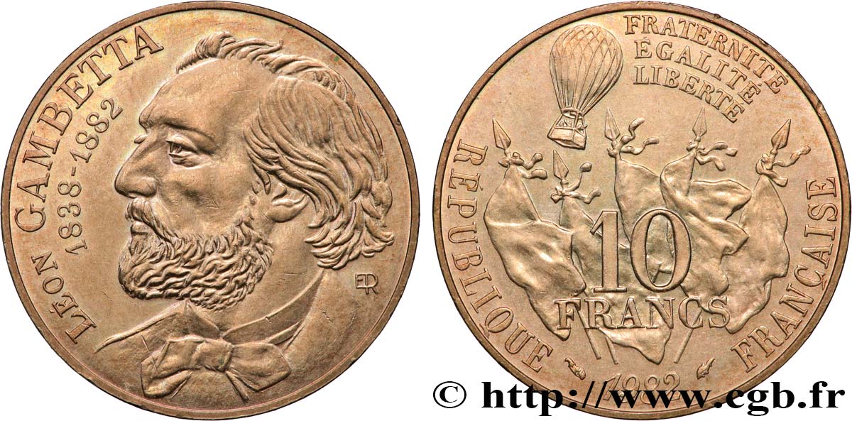 10 francs Gambetta 1982  F.366/2 MS 