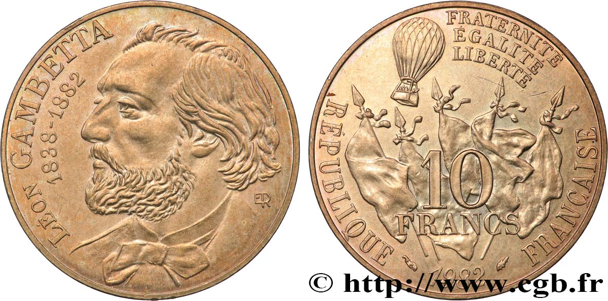 10 francs Gambetta 1982  F.366/2 MS 