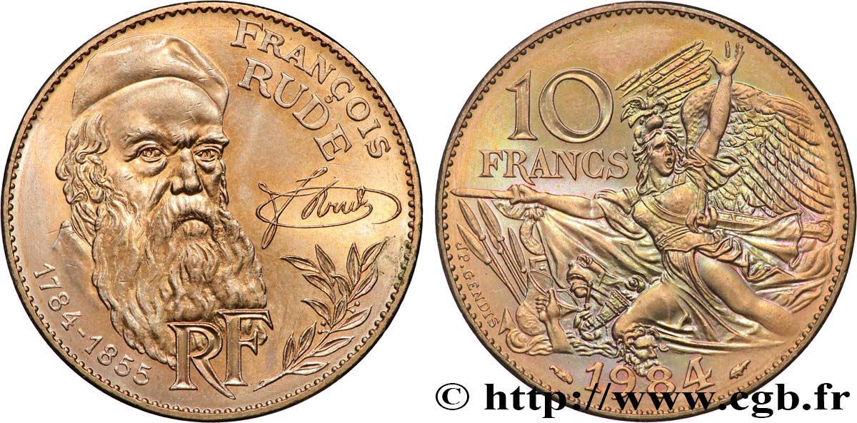 10 francs François Rude 1984  F.369/2 MS 