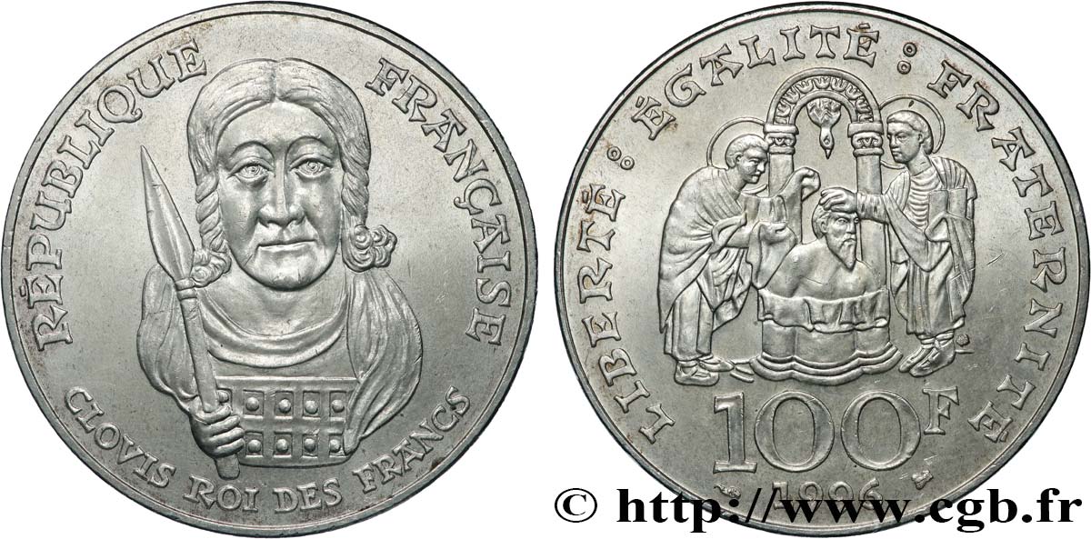 100 francs Clovis 1996  F.464/2 SPL63 