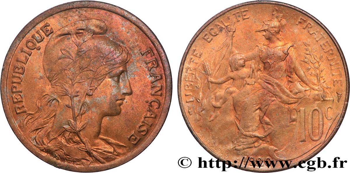 10 centimes Daniel-Dupuis 1920  F.136/29 MS 