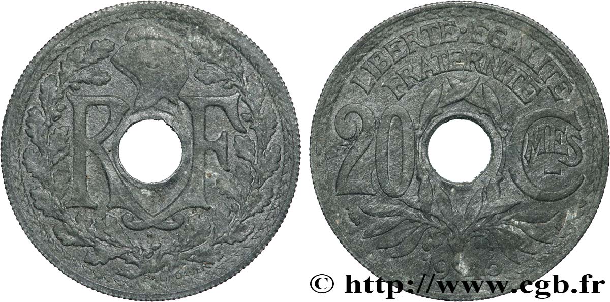 20 centimes Lindauer 1945  F.155/2 S 