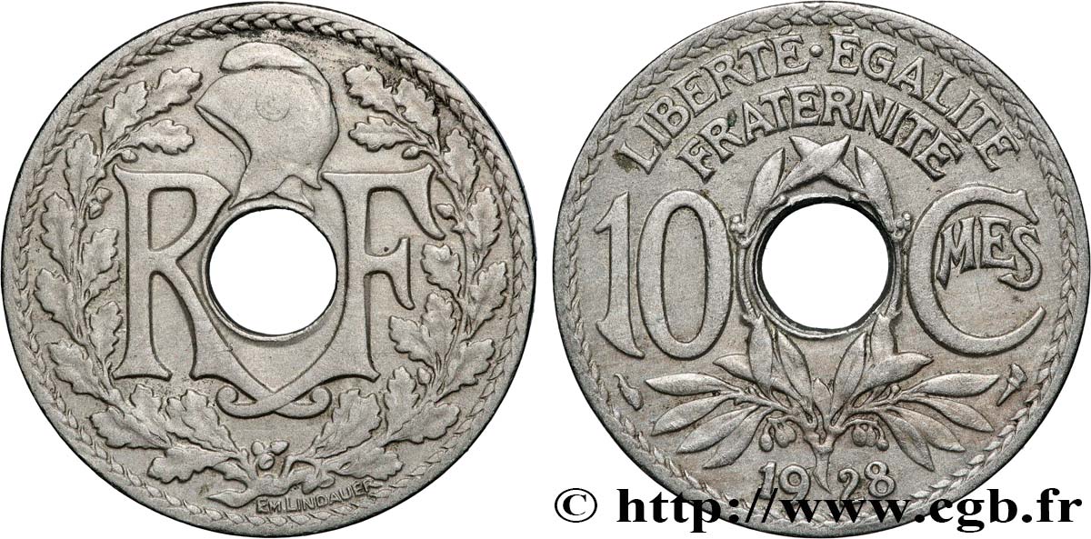 10 centimes Lindauer 1928  F.138/15 TB 