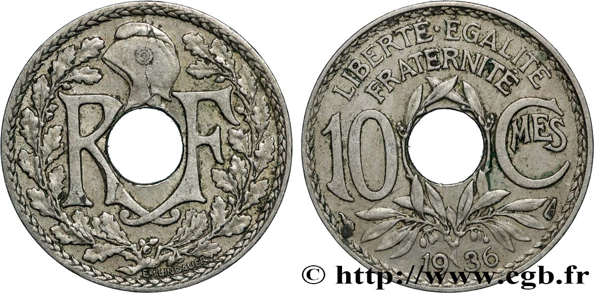 10 centimes Lindauer 1936  F.138/23 SPL 